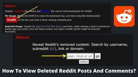 How To Read Deleted Reddit Posts 